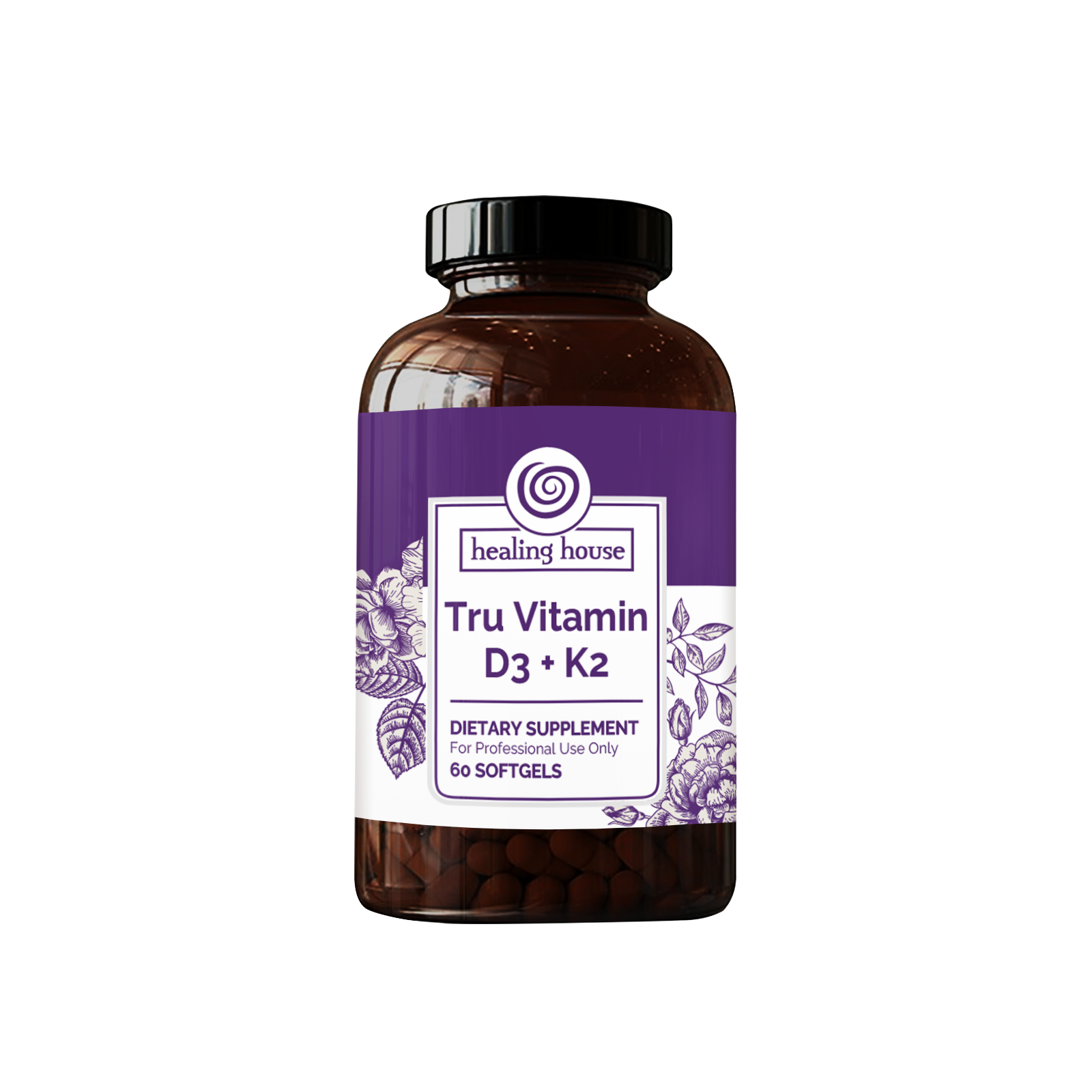 Tru Vitamin D3+K2 product container front